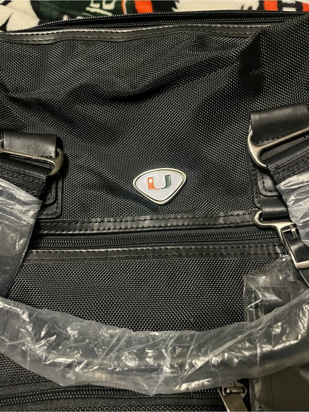 Miami Hurricanes black travel